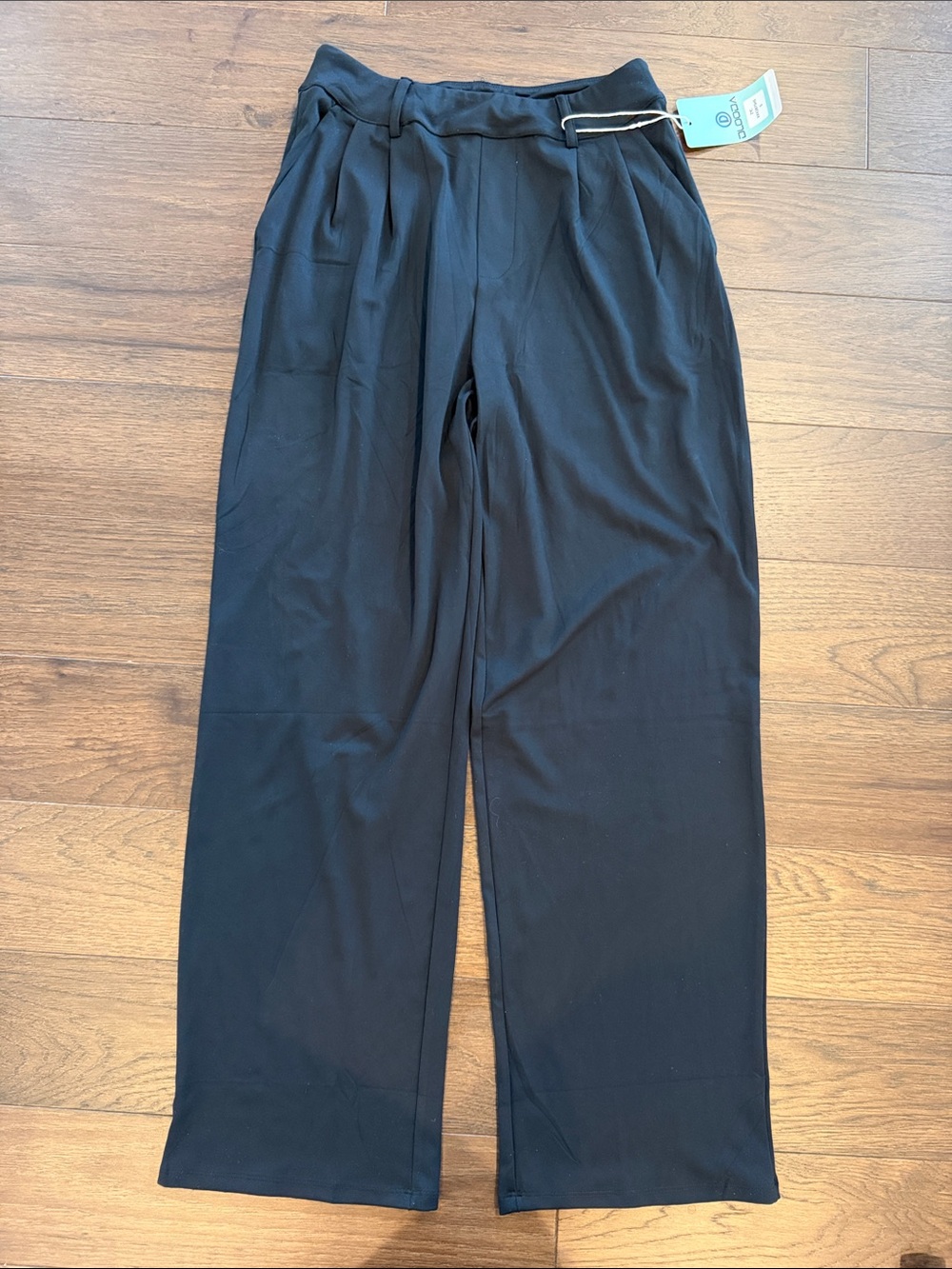 Dlooda Women’s Black Wide Leg Pants Size Small NWT - C3-209